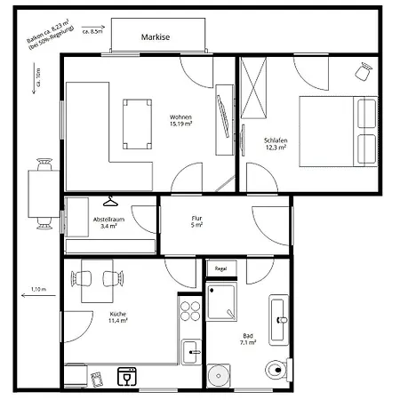 Apartman Zaisslhaeusl Hof - Mit Chiemgaukarte *